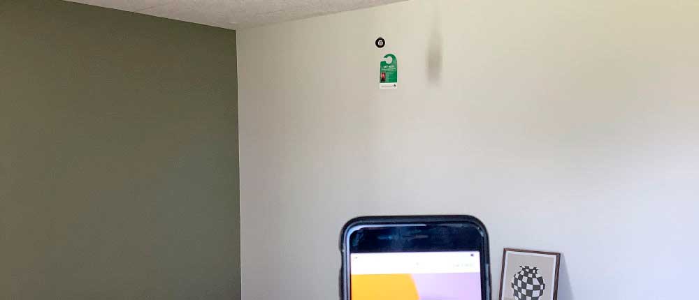 Måling af radon på Mors